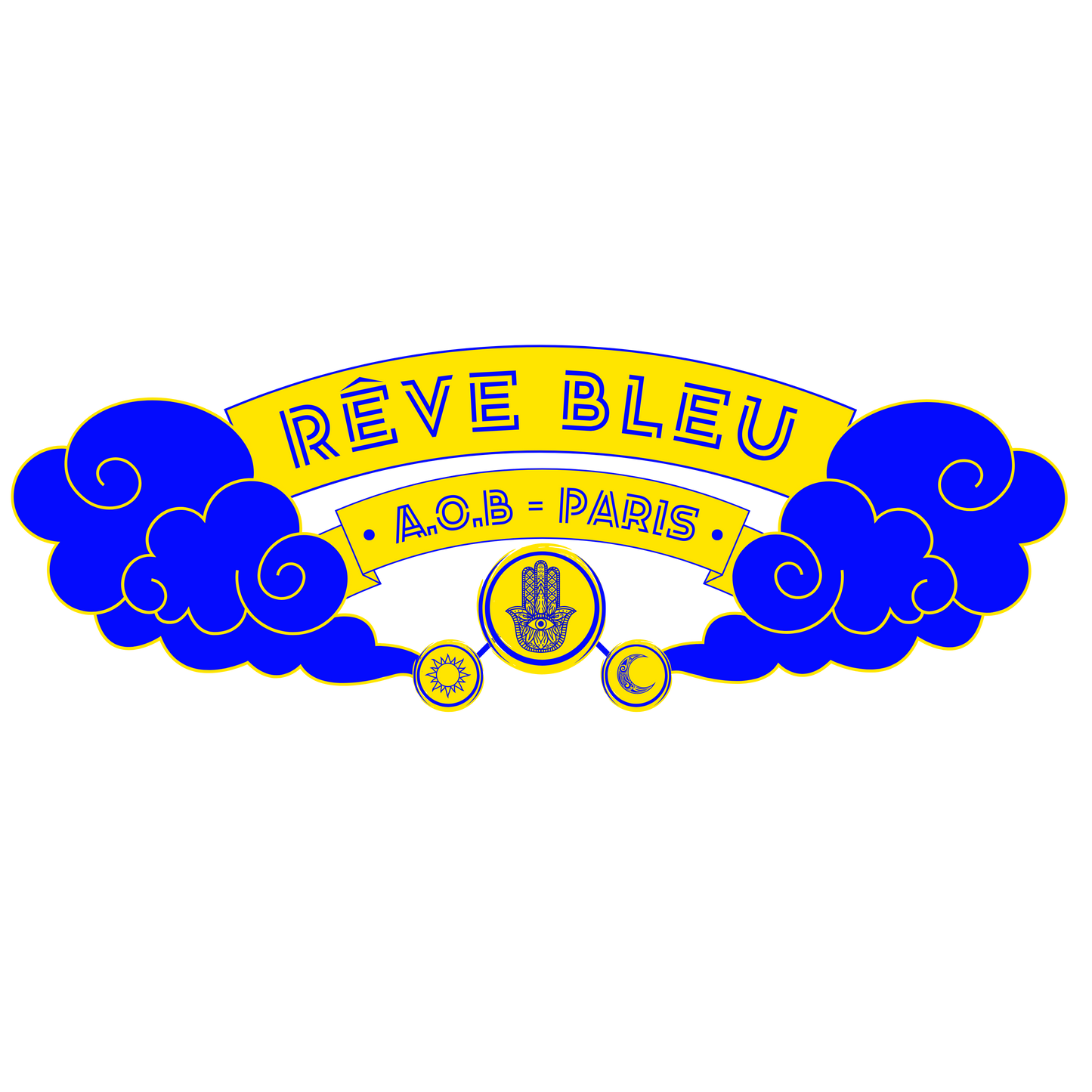 LE SWEAT SANS CAPUCHE "RÊVE BLEU"