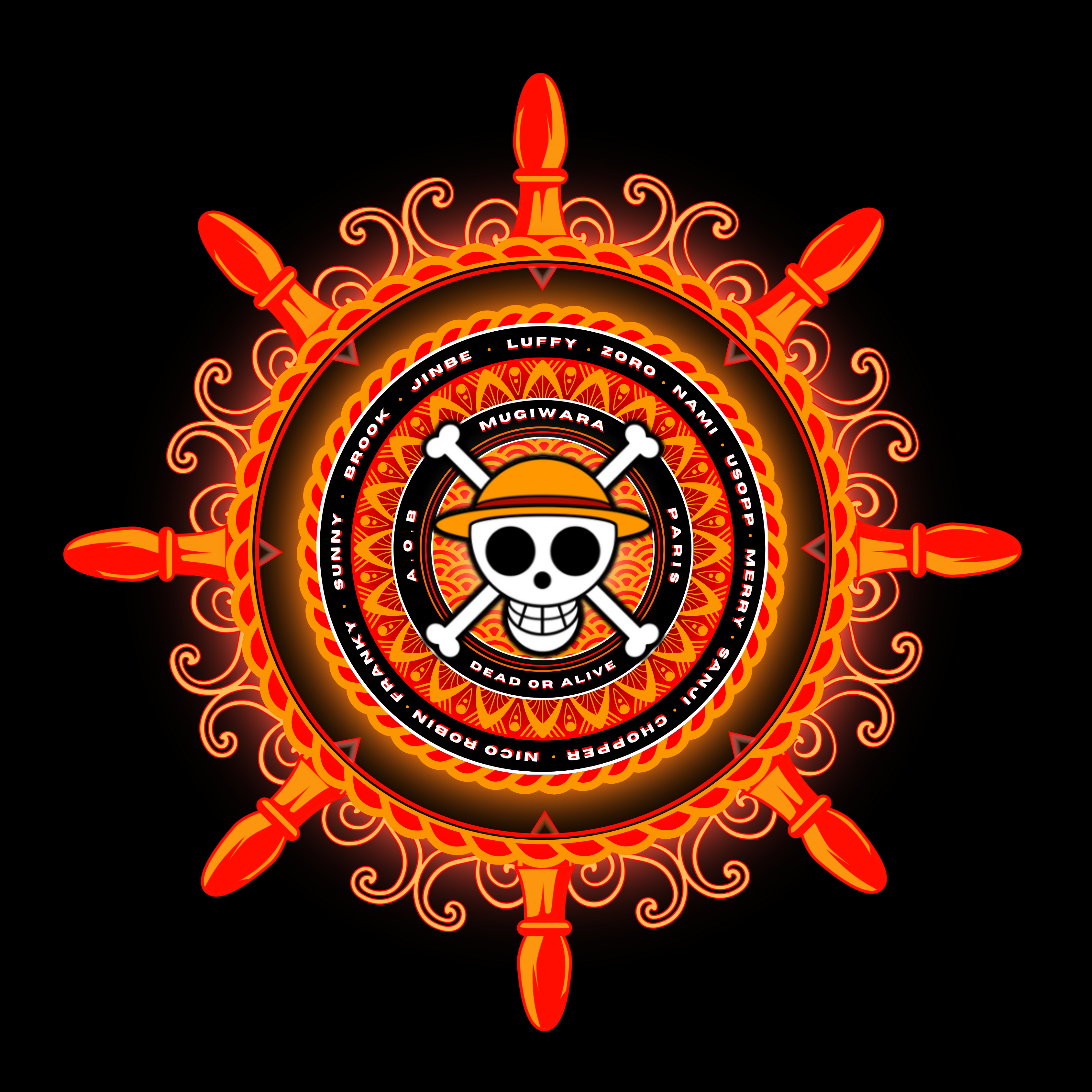 LE T-SHIRT "MUGIWARA"