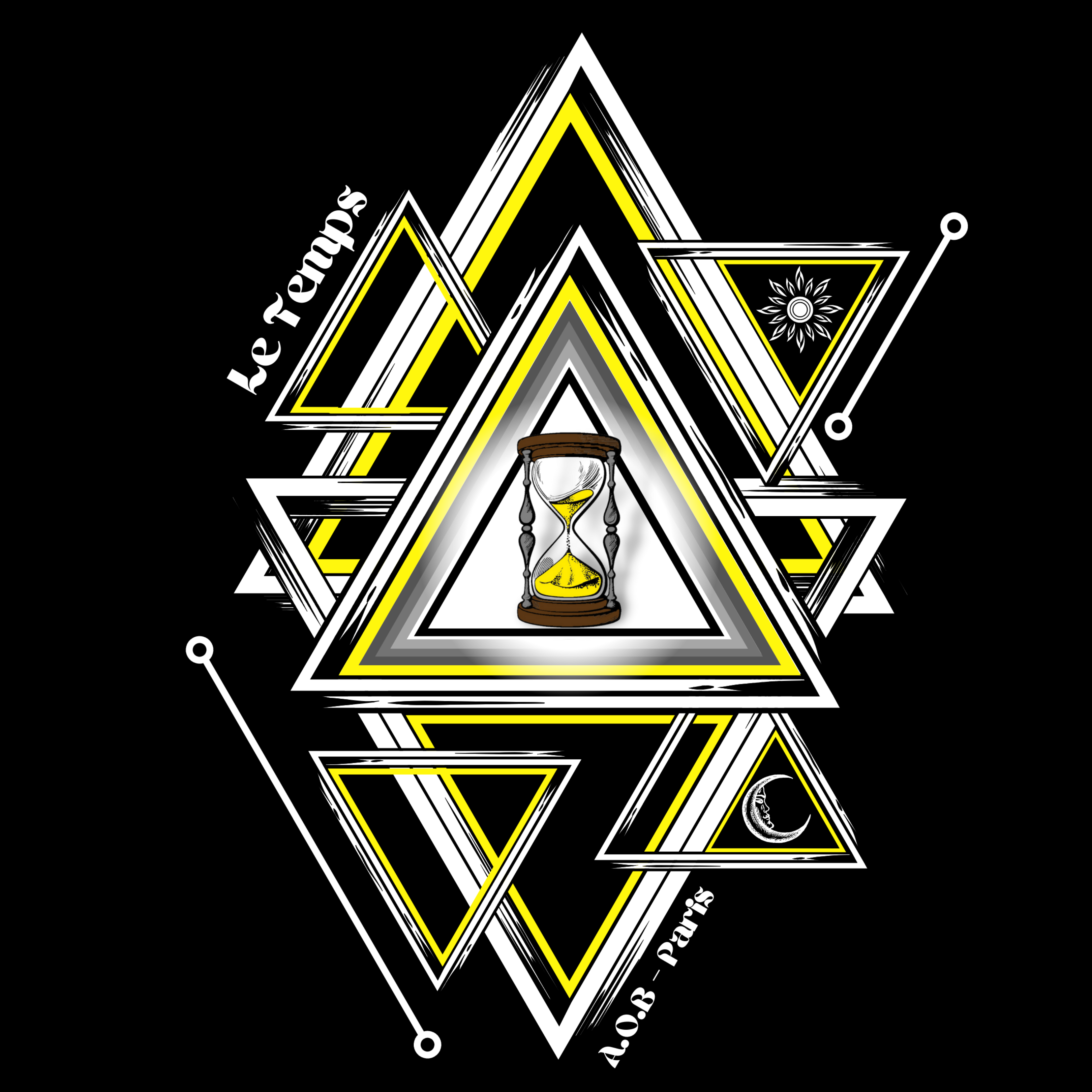 LA ROBE T-SHIRT "LE TEMPS"