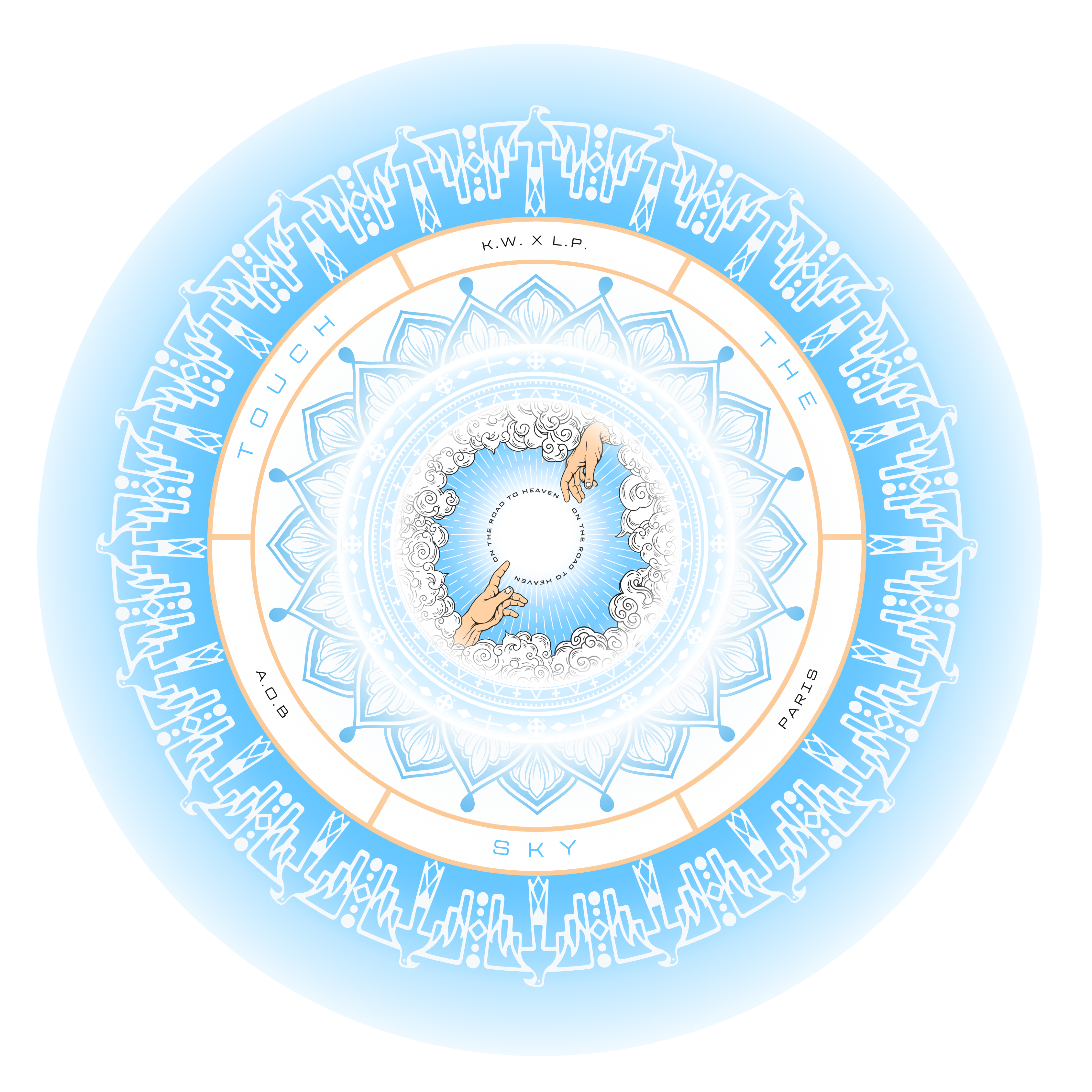 LE T-SHIRT MANCHES LONGUES "TOUCH THE SKY"