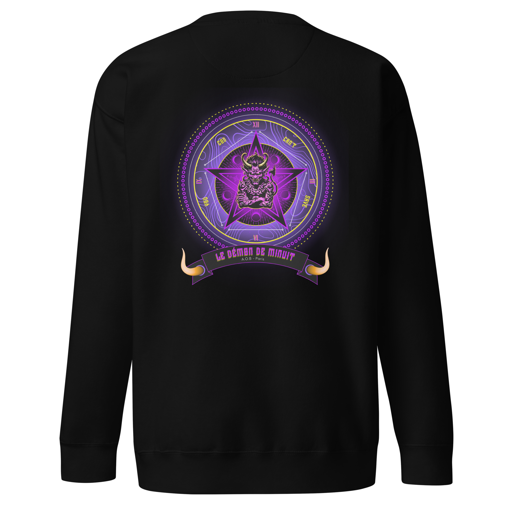 LE SWEAT SANS CAPUCHE "LE DÉMON DE MINUIT"