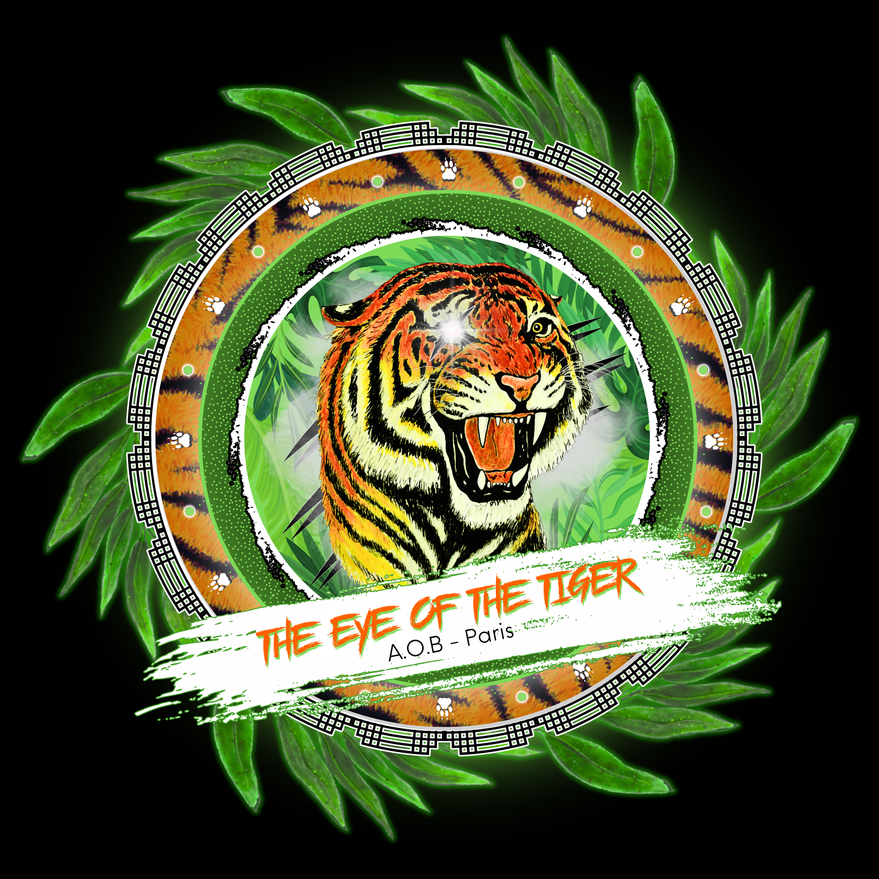 LE T-SHIRT MANCHES LONGUES "THE EYE OF THE TIGER"