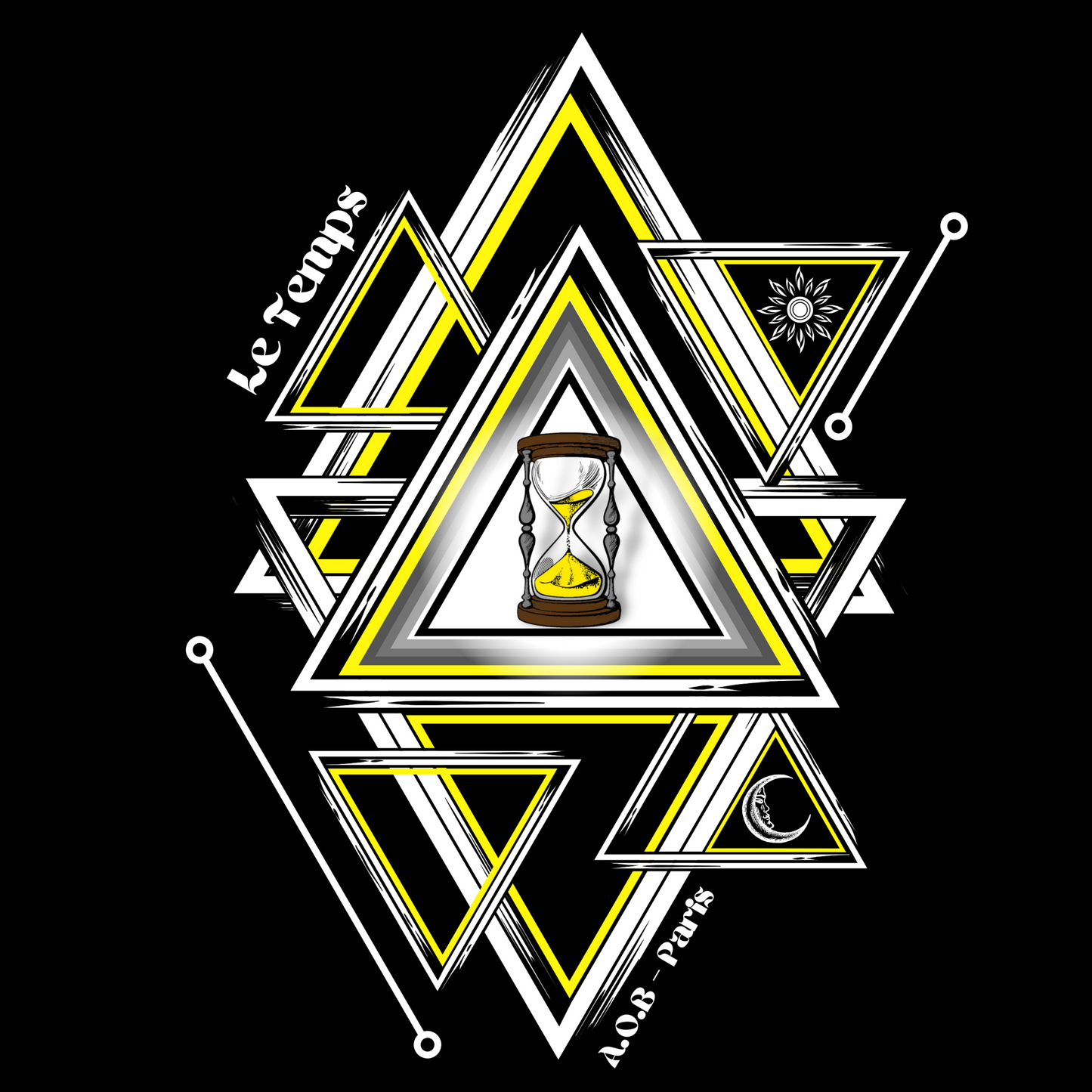 LA ROBE T-SHIRT "LE TEMPS"