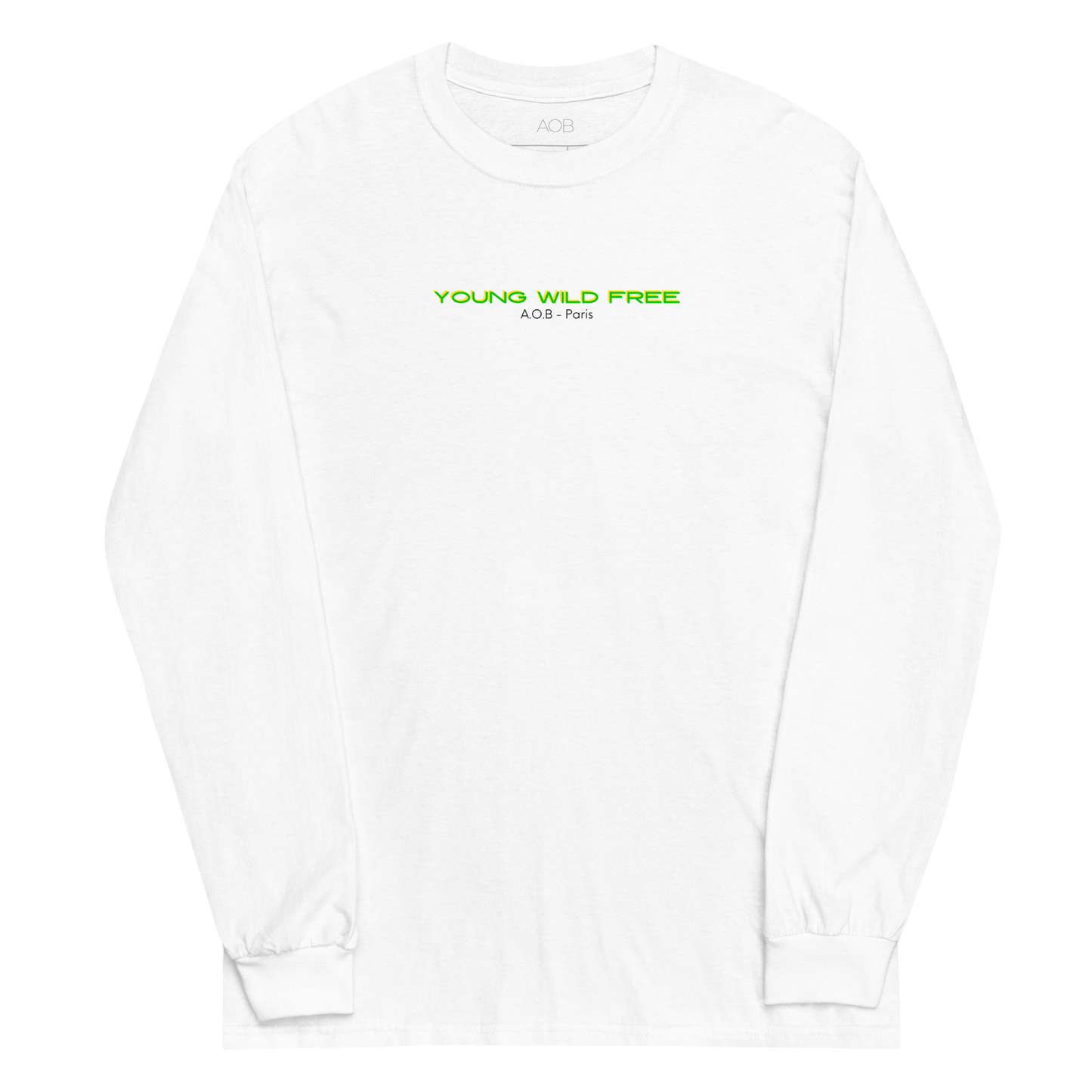 LE T-SHIRT MANCHES LONGUES "YOUNG WILD & FREE"