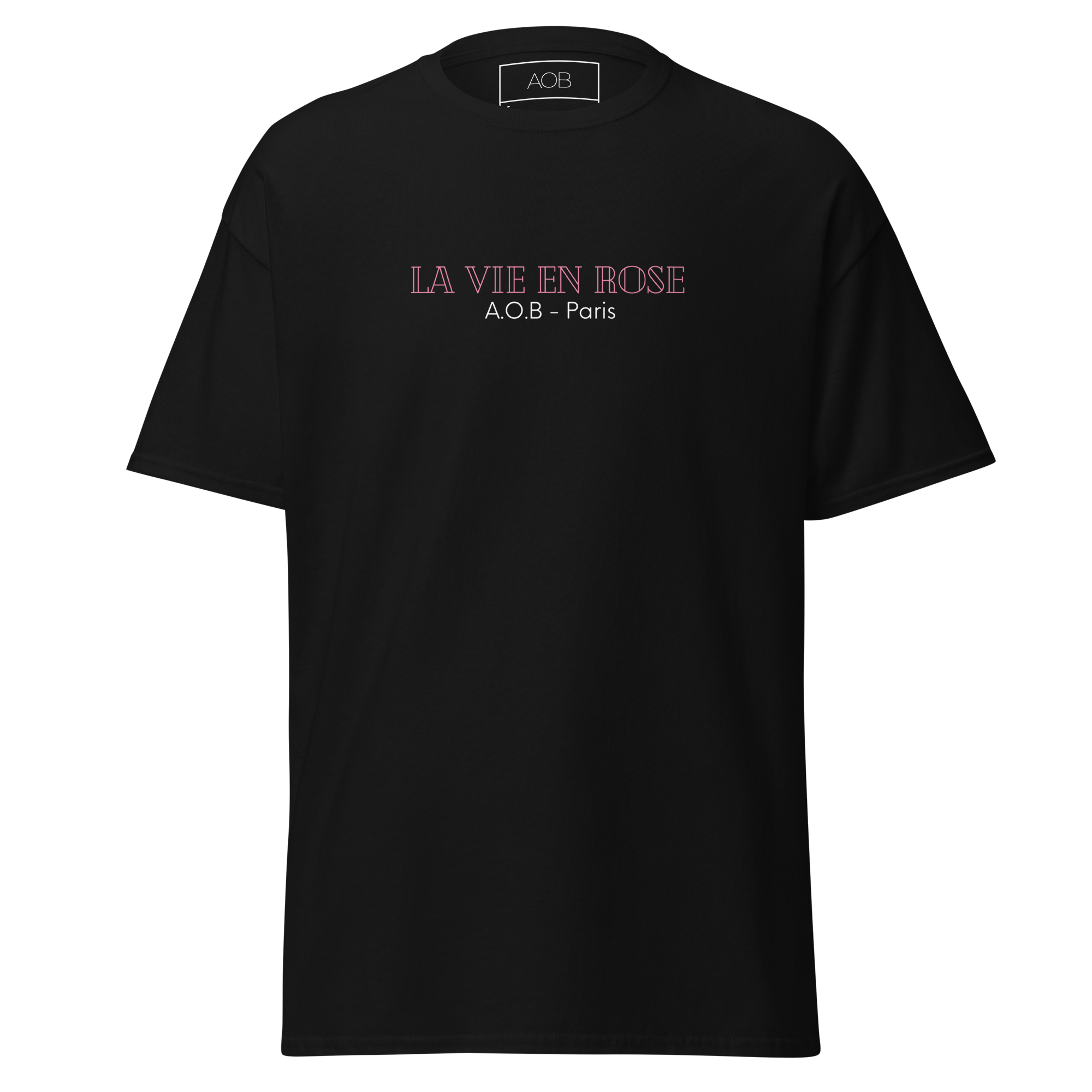 LE T-SHIRT "LA VIE EN ROSE"