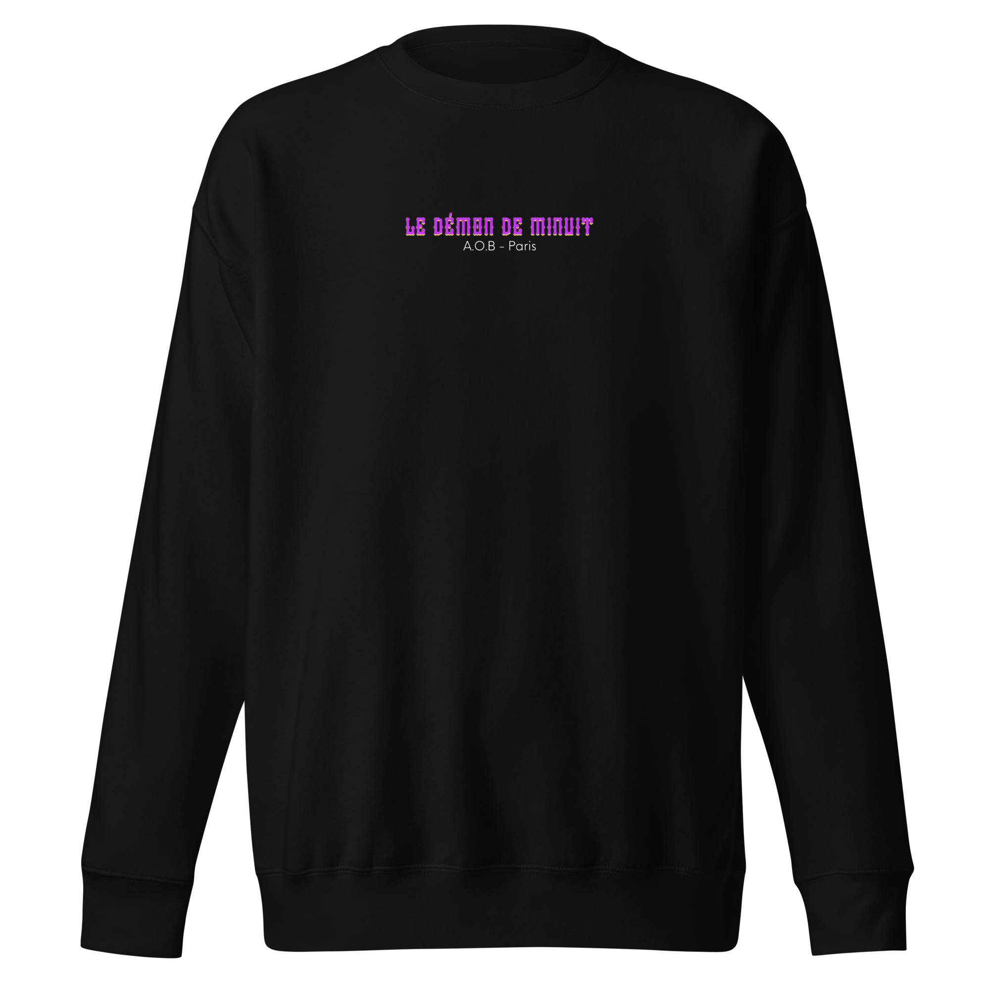 LE SWEAT SANS CAPUCHE "LE DÉMON DE MINUIT"