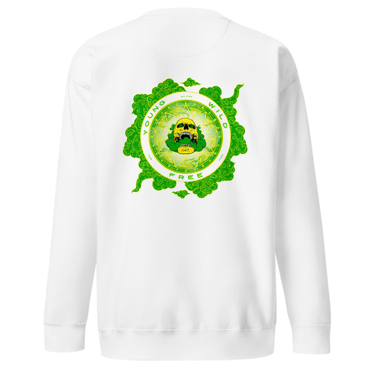 LE SWEAT SANS CAPUCHE "YOUNG WILD & FREE"