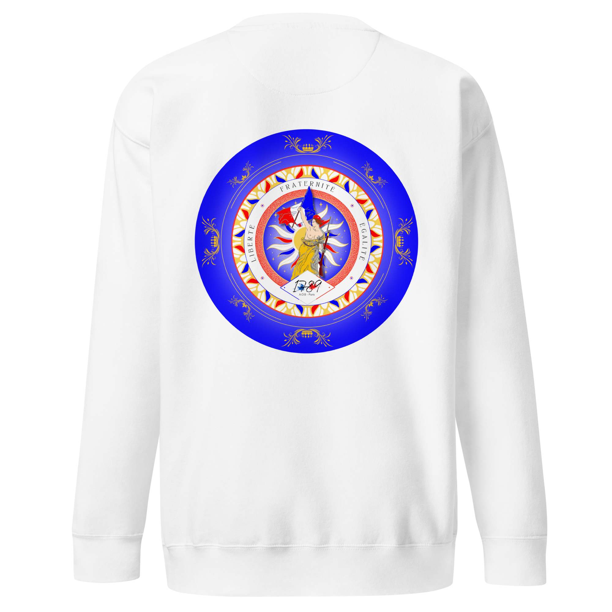 THE "1789" HOODLESS SWEATSHIRT 